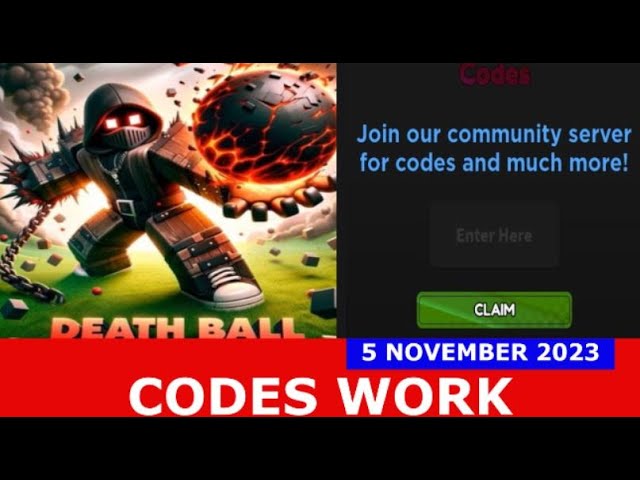 Códigos Bola da Morte (Death Ball) [Dezembro 2023]
