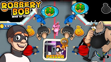 Robbery Bob - Prison Chapter Gameplay Walkthrough Ep 41