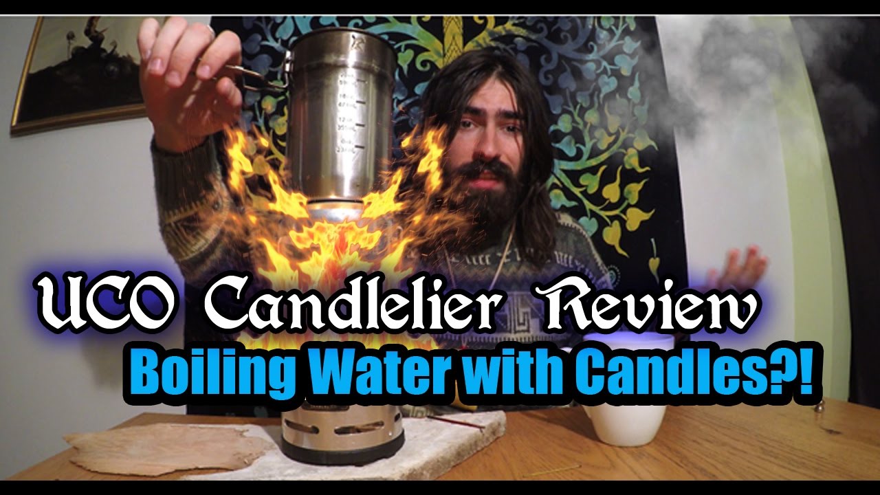 UCO Candlelier Review!! Boiling water with candles?! YouTube