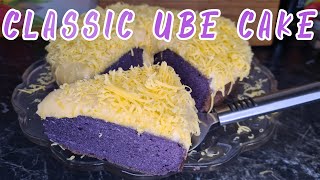 How To Make Classic Ube Cake Panlasang Lowcarb With Kersteen Lcfied Recipe Kersteen Kitchen