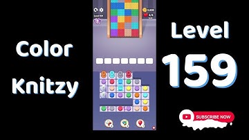 Color Knitzy Level 159 Walkthrough | Step-by-Step Guide 🧠 | Go Answer