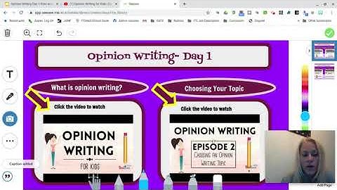 Interactive Seesaw Choice Board with Google Slides