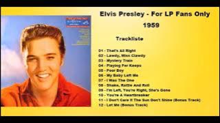 1959 - Elvis Presley - For LP Fans Only