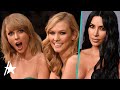 Did kim kardashian respond to taylor swifts ttpd song with a karlie kloss selfie