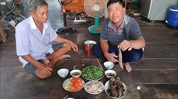 Qua Phụ Chú Bảy Đổ Lú Với Món Cá Lóc, Lươn, Khô Cá Chạch Ăn Kèm Sầu Đâu