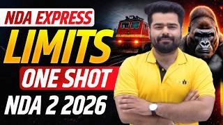 UPSC NDA 2 2026 || Limits - One Shot Lecture (Concept + PYQ's) - JD Sir