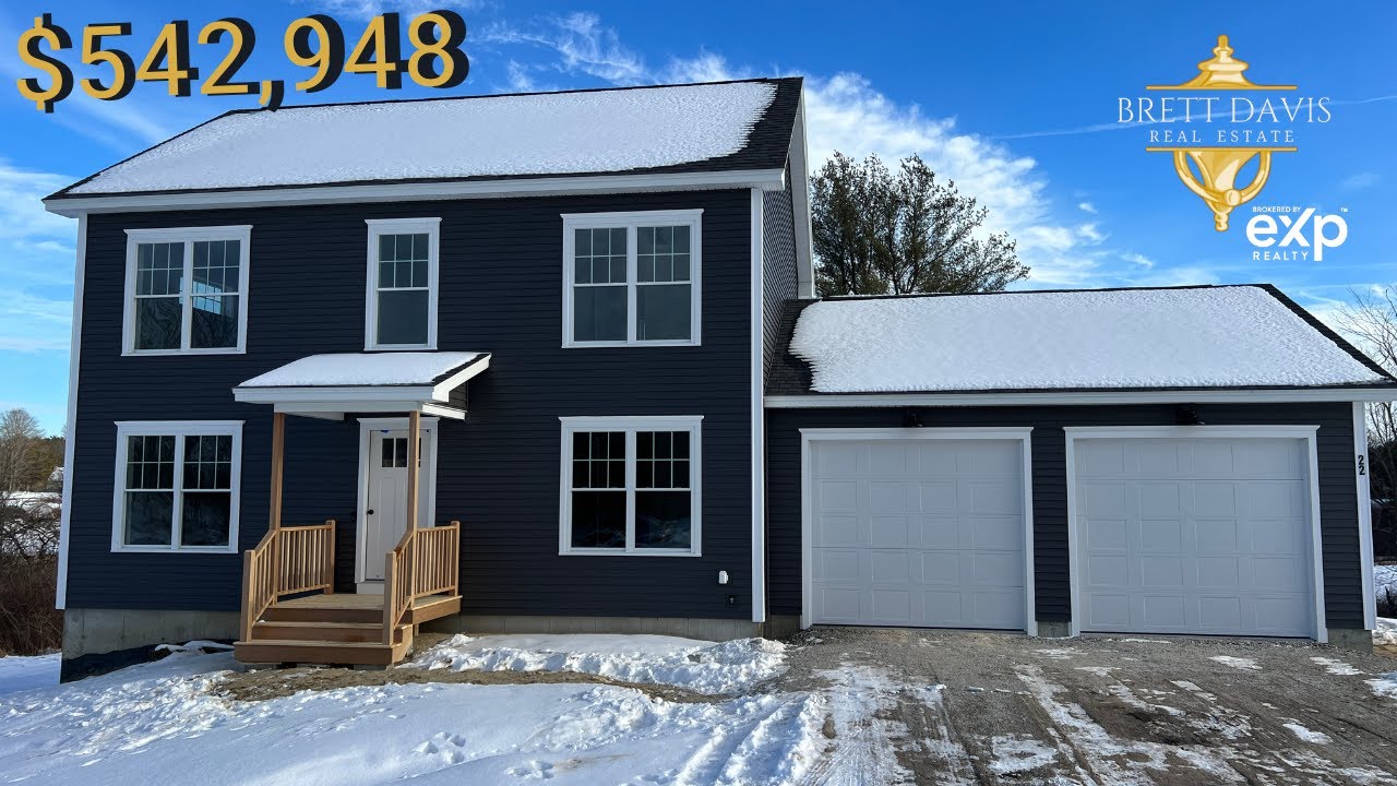 Durham Maine New Construction Single Family Home Maine Real Estate