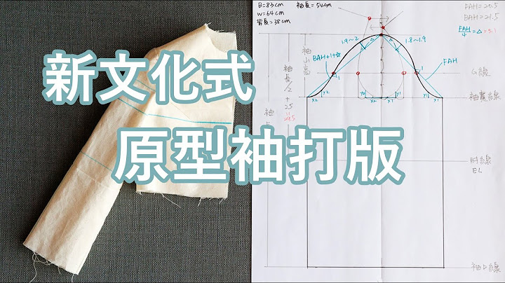 【阿坎带你玩版型】新文化式原型袖子打版教学 | 该怎么调整袖山高和缩缝量？ | 袖山高和袖夹角的关系？ - 天天要闻