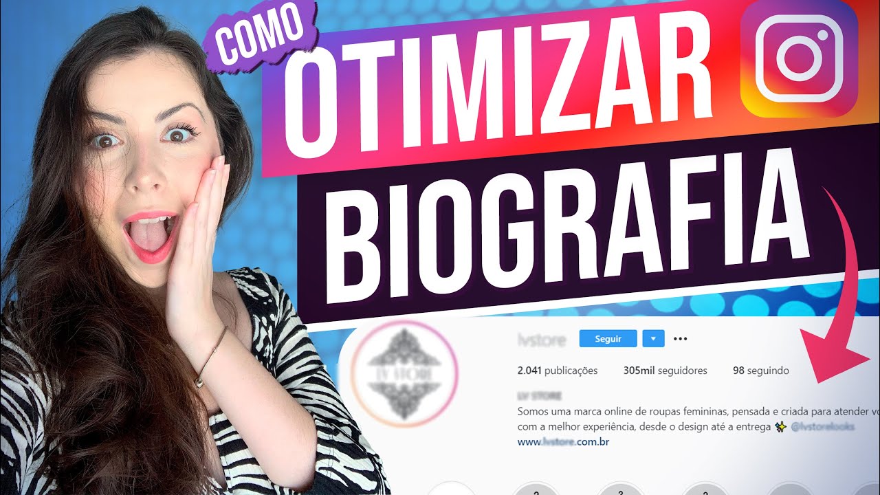 Como melhorar a BIOGRAFIA da sua LOJA NO INSTAGRAM | Otimização da BIO