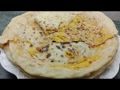 فطاير الكشك الحورانية على الصاج من أطيب أنواع الفطاير