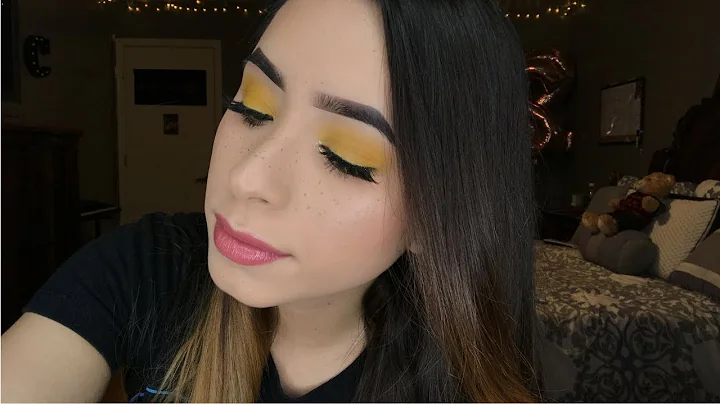 Yellow Eyes + Faux Freckles   | Cynthia Molina