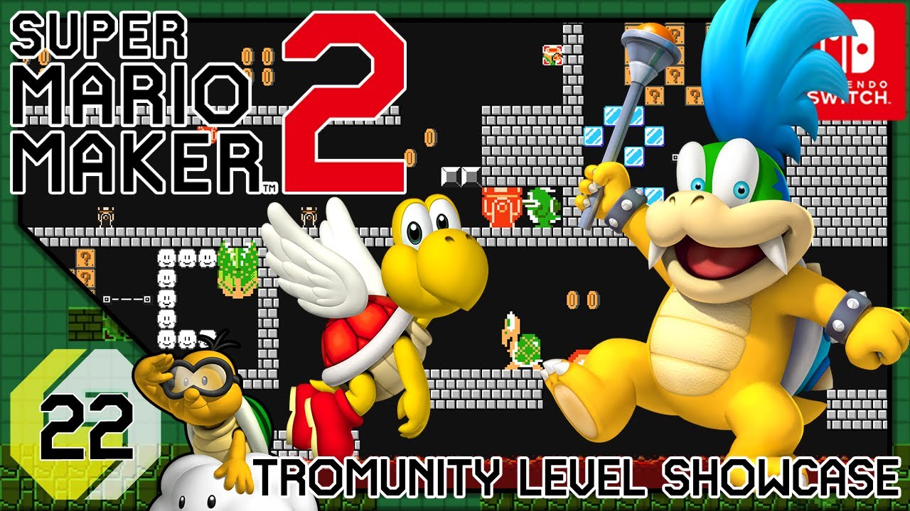 Super Mario Maker 2 Tromunity Level Showcase ★ 22 ★ Deutsch - YouTube