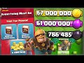 CRAZY SPENDING SPREE AFTER GEMMING THE GOLD PASS! - Clash of Clans