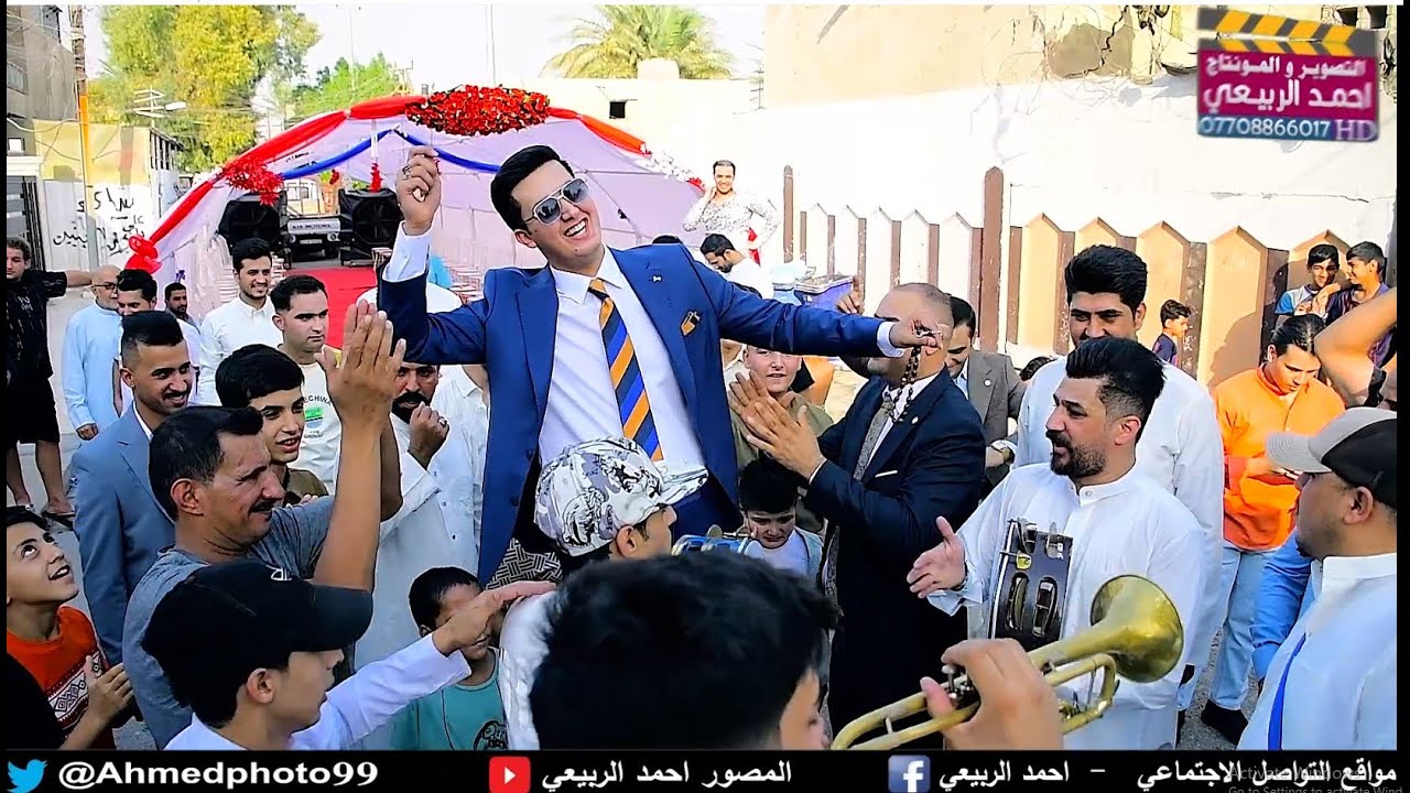 عقد قران مصطفى انيس الاسدي مليون مبروك