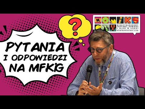 „Pytania i Odpowiedzi" Otwartych Komiksów na żywo (choć nagrane)!