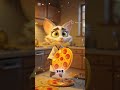 “The Runaway Pizza🐱🍕🍔 Cat!”#FunnyCats#3DAnimation#CatChef #dog #cat #cats #mycat #food #cartoon