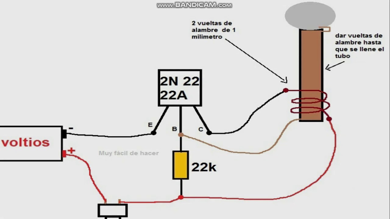 Facil bobina de tesla