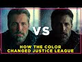 Justice League vs The Snyder Cut - Color Comparison