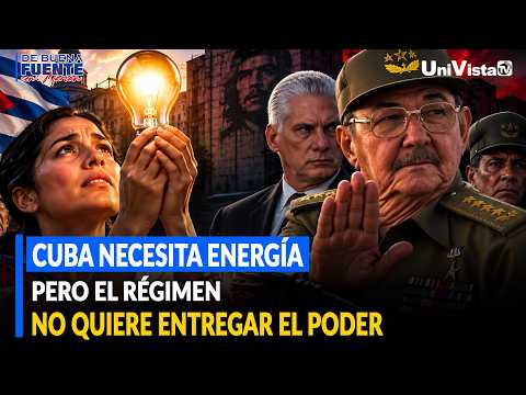 Cuba necesita energía, pero el régimen no quiere entregar el poder
