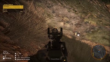 Ghost Recon Wildlands (Closed Beta) - Random Encounter Disappears