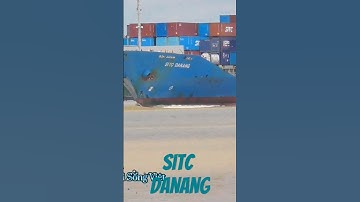 #182 Tàu sitc danAng vượt dòng rời cảng