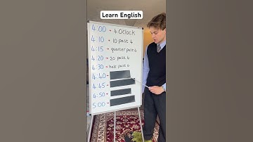 Telling the time in English 🇬🇧 #englishlesson #englishteacher #learnenglish #englishtips #ingles