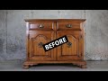 How to Paint Furniture ~ Dry Brush and Paint Wash