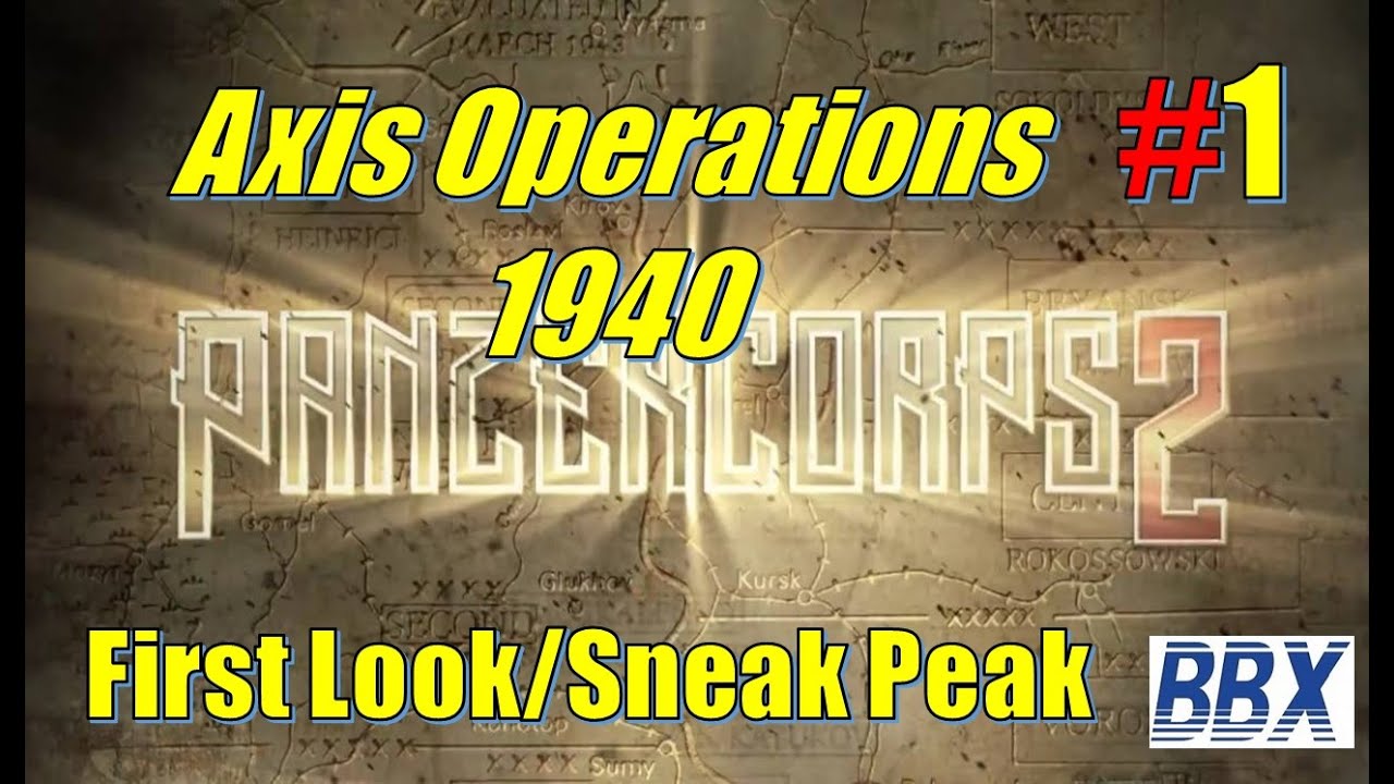 Panzer Corps 2 | Axis Operations 1940 dlc | First Look