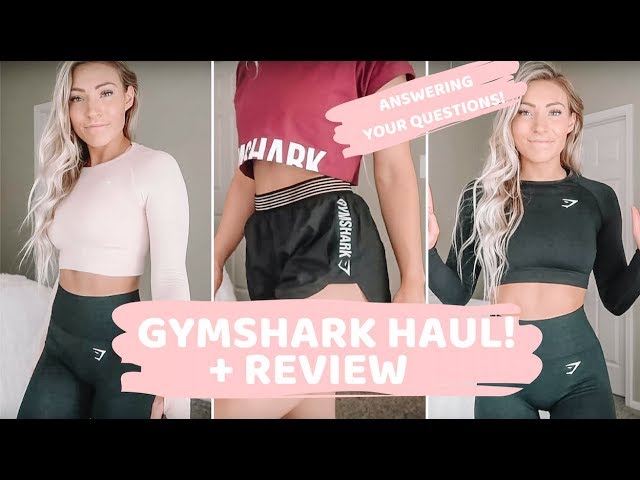 Gymshark Haul + Try On  Vital Rise, New Energy Seamless, Speed Collection  