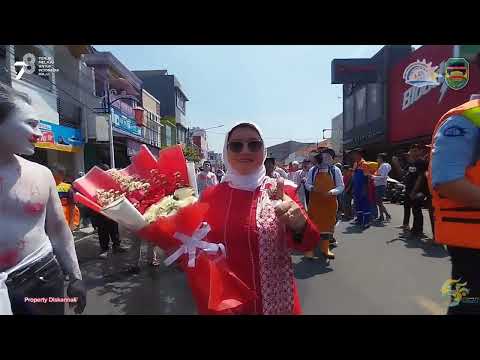 Carnaval HUT RI ke 78 DISKANNAK | PURWAKARTA 2023