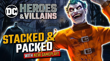 BRAND NEW GAMEPLAY!! | DC Heroes & Villains