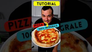 Pizza 100% Farina integrale: ricetta #pizza #pizzafattaincasa #impasto