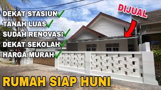 RUGI KLO GAK NONTON! RUMAH DIJUAL MURAH DEKAT STASIUN TANAH LUAS. 
