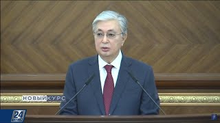 О чём говорил К.Токаев на открытии первой сессии Парламента РК VII созыва | Новый курс