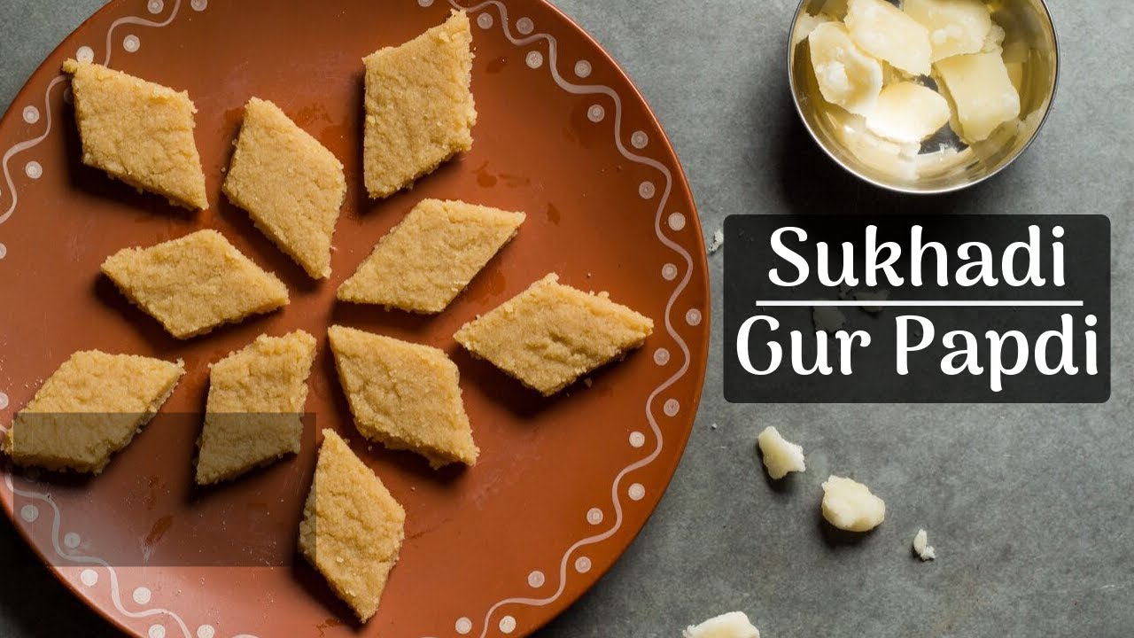 Siddhi making Sukhdi, recipe video