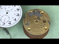 Watchmaking Doubleface Pocket Watch Repairing