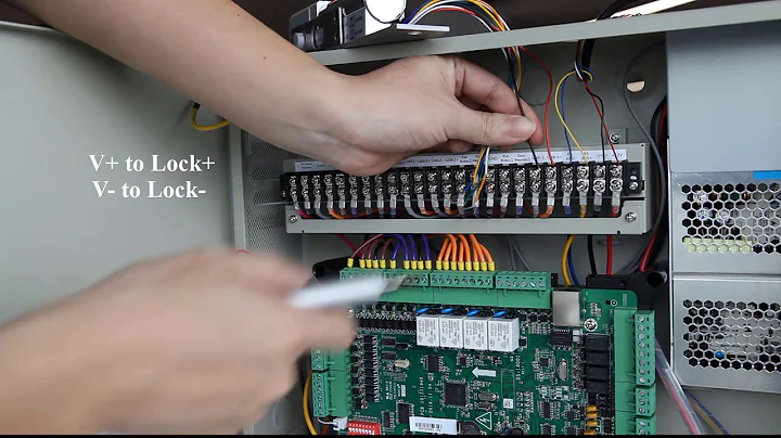 How to Connect Electric Bolt to DS K26 G Series Access Controller