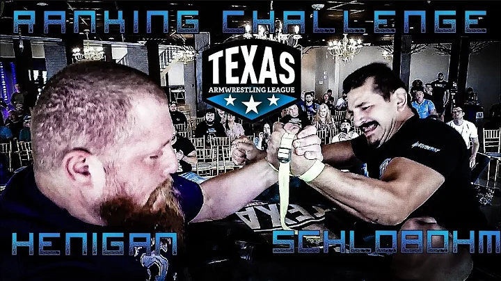 Robbie Henigan vs Willie Schlobohm Texas Armwrestl...