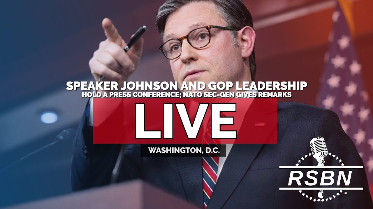 REPLAY: Speaker Johnson and GOP Leadership Press Conference; NATO Sec-Gen Gives Remarks - 10/22/25