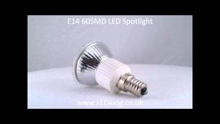 E14 60SMD LED Spotlight