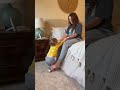 Baby Girl Kicks Mom Out of Bed 😂👶 | Her Rules Now #FunnyFamily #BabyGirlMoments #ParentingLaughs