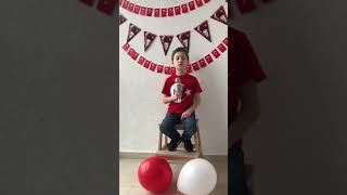 23 Nisan Şiirini Söyledim Okul Instagramda Yayınladı