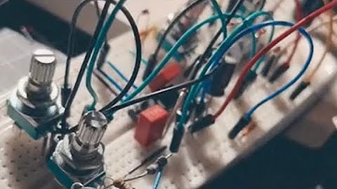40106 drone synth circuit