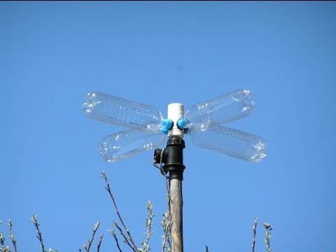 How to Make Wind Turbine from bottles