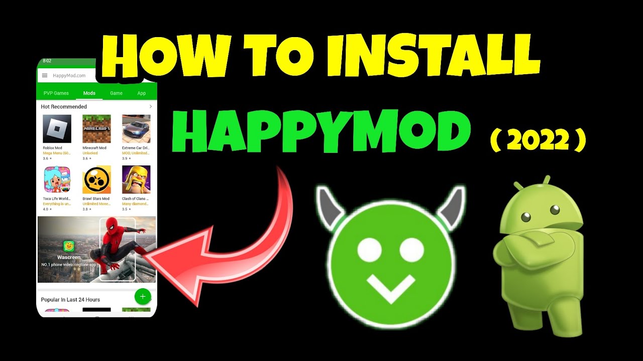 Como instalar o HappyMod passo a passo no seu smartphone