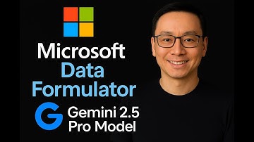 Data Formulator - Microsoft Open Source Data Analytics Tool (With LLM - Gemini 2.5 Pro)