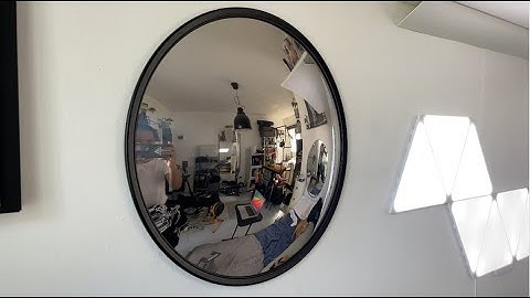 IKEA SVARTBJÖRK DECORATIVE CONVEX MIRROR
