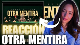 [ REACCIÓN ] OTRA MENTIRA - *OSCAR MAYDON*