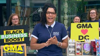 ‘GMA’ pays visit to DC bookstore for Black Business Month l GMA