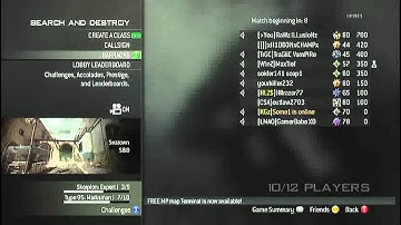 Mw3: Clan Tag Button Glitch! -September 2012
